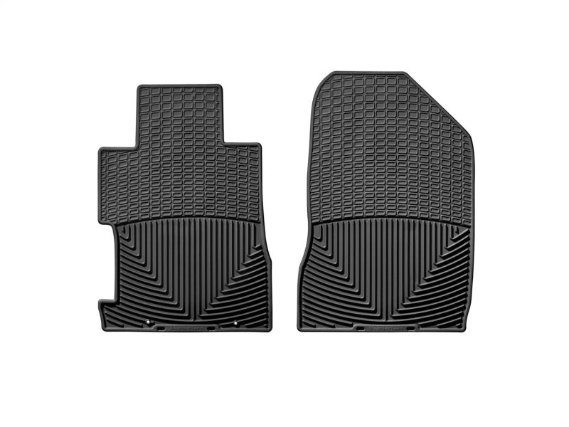 WeatherTech 06-11 Honda Civic Coupe / Si Coupe Front Rubber Mats - Black Secondary image