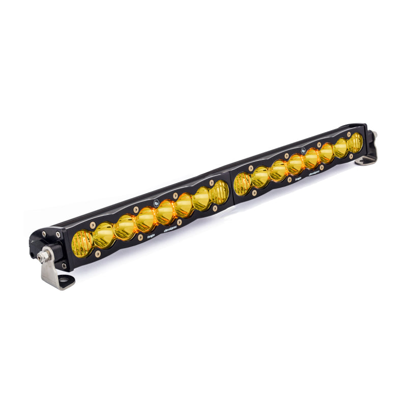 Baja Designs S8 Series Straight Driving Combo Pattern 20in LED Light Bar - Amber for offroad lighting and electrical.