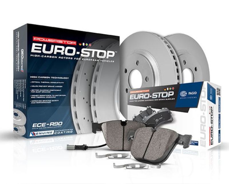 Power Stop 01-05 BMW 325xi Rear Euro-Stop Brake Kit Secondary image