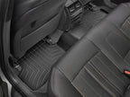 WeatherTech 17+ BMW 5-Series Rear FloorLiner - Black (X-Drive Only) in a BMW interior
