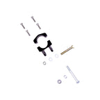 Bilstein 5100 Series 14-17 Dodge Ram 2500/13-17 Ram 3500 Front Dual Steering Damper Kit parts and hardware components