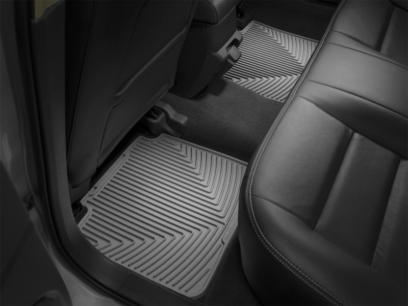 WeatherTech 2015-2020 Ford F-150 Rear Rubber Mats - Grey Secondary image