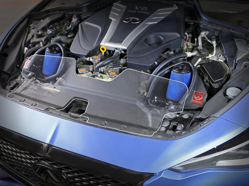 aFe Takeda Stage-2 Pro 5R Cold Air Intake System 16-19 Infinity Q50/Q60 V6-3.0L (tt) Secondary image
