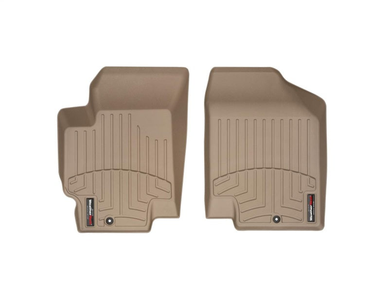 WeatherTech 06-11 Hyundai Accent Front FloorLiner - Tan Secondary image