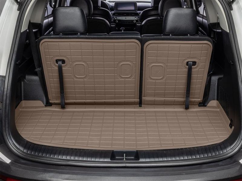 WeatherTech 20-25 Kia Telluride Seatback Cargo Liners HP - Tan Secondary image