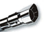 Borla Universal Polished Tip Single Square Angle-Cut Intercooled for offroad performance upgrades.