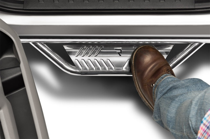 N-Fab Podium SS 2018 Jeep Wrangler JL 4DR SUV - Full Length Polished Stainless - 3in Secondary image