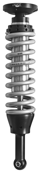 Fox 2005 Tacoma 2.5 Factory Series 4.94in. IFP Coilover Shock Set w/UCA - Black/Zinc for offroad performance upgrades