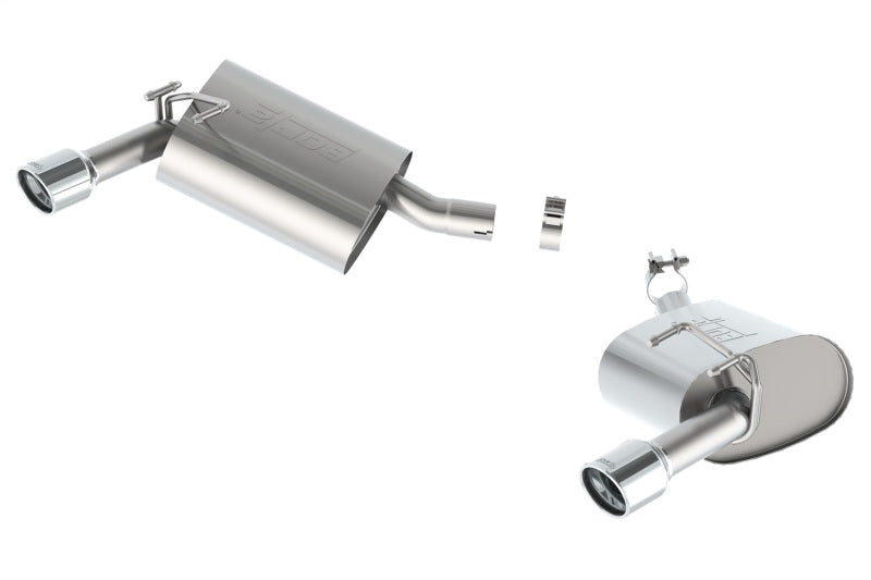 Borla 14-15 Chevy Camaro 3.6L V6 RWD Single Split Rr Exit Touring Exhaust (rear section only) Secondary image