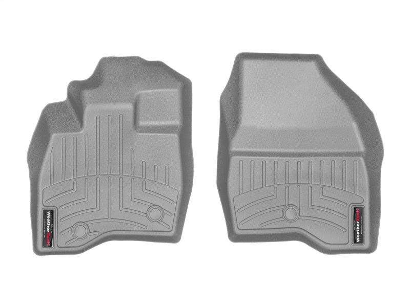 WeatherTech 2017+ Ford Explorer Front FloorLiner - Grey Secondary image