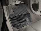 WeatherTech 07+ Volvo S80 Front Rubber Mats - Black on car floor