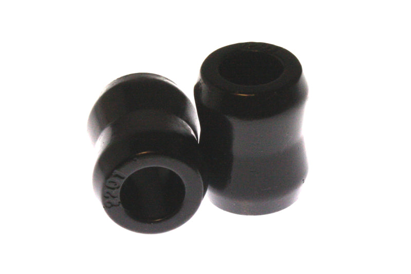 Energy Suspension Black Hour Glass Shock Bushings 3/4 inch I.D. 1 min - 1 1/8 max inch O.D. 1 7/16 i for offroad performance upgrades