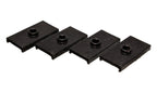Energy Suspension 62-80 MG MGB Black Rear Leaf Spring Pad Set, offroad performance upgrades