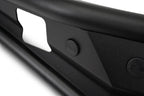 DV8 Offroad 21-22 Ford Bronco Competition Series Front Bumper close-up detail showcasing durable construction and design.
