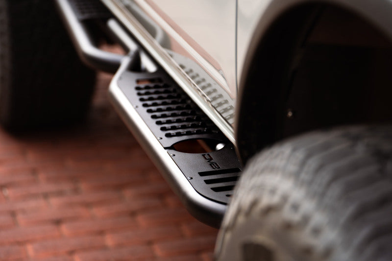 DV8 Offroad 21-22 Ford Bronco OE Plus Series Side Steps on truck