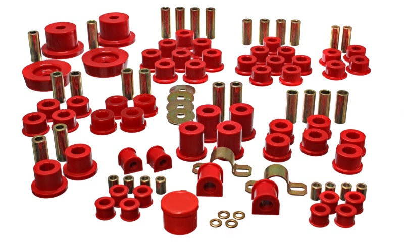 Energy Suspension 90-97 Mazda Miata Red Hyper-Flex Master Bushing Set Secondary image