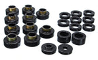 Energy Suspension CJ5-7 Body Mounts - Black for offroad performance upgrades