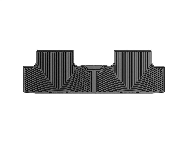 WeatherTech 06-11 Honda Civic Rear Rubber Mats - Black Secondary image