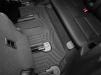 WeatherTech 2022 Ford Explorer/ ST Rear 2nd Row Bucket FloorLiner - Black protecting interior with perfect fit
