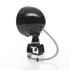 KC HiLiTES Daylighter 6in. Halogen Light 100w Spread Beam (Pair Pack System) - Black SS for offroad lighting and electrical use.