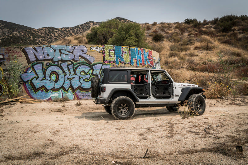 Body Armor 4x4 2018+ Jeep Wrangler JL and Gladiator JT Trail Doors Front Pair off road parts