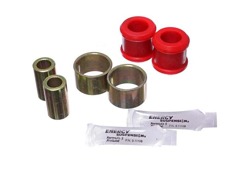 Energy Suspension 07-14 Jeep Wrangler Red Rear Track Arm Bushing Set Secondary image