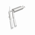 MagnaFlow 99-04 Ford F-150 V8 5.4L Supercharged Lightning SS Cat-Back Exhaust image showing dual exhaust tips.