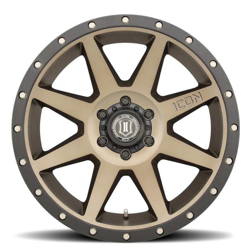 ICON Rebound 20x9 5x5 -12mm Offset 4.5in BS Bronze Wheel Secondary image