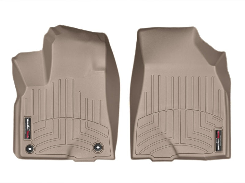 WeatherTech 2014+ Toyota Highlander Front FloorLiner - Tan Secondary image