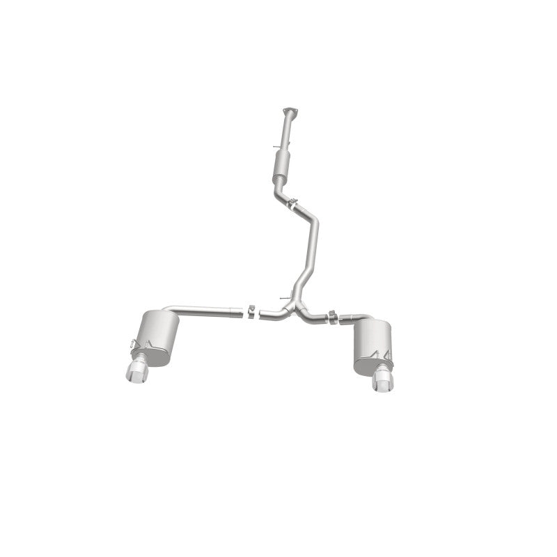 MagnaFlow Sys C/B 2015 Honda Accord 3.5L V6 2.5in SS Dual Split Rear Polished 4.5 Tip exhaust system