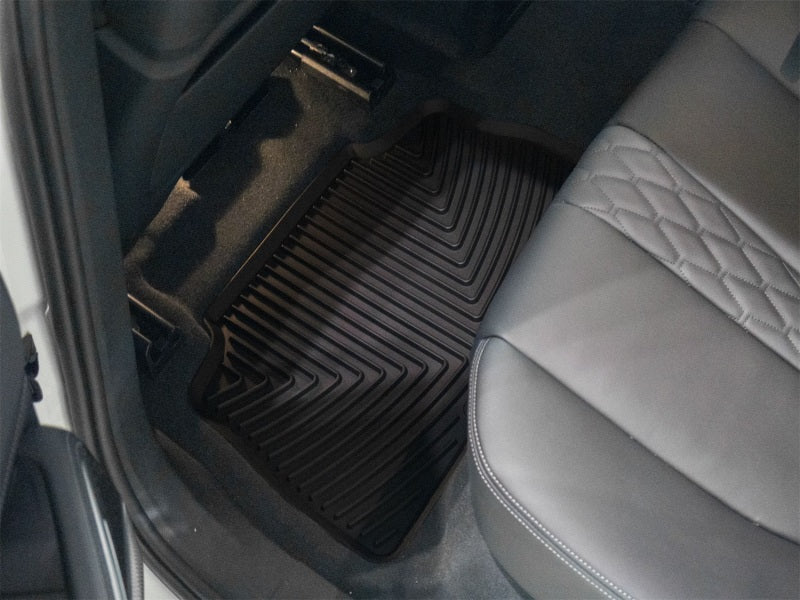 WeatherTech 20-26 BMW X6 40i 2nd Row Rear All-Weather Floor Mats - Black Secondary image