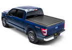 Retrax 21-22 Ford F-150 Super Crew/Super Cab (Incl. 2022 Lightning) 5.5ft Bed RetraxONE MX installed on blue truck