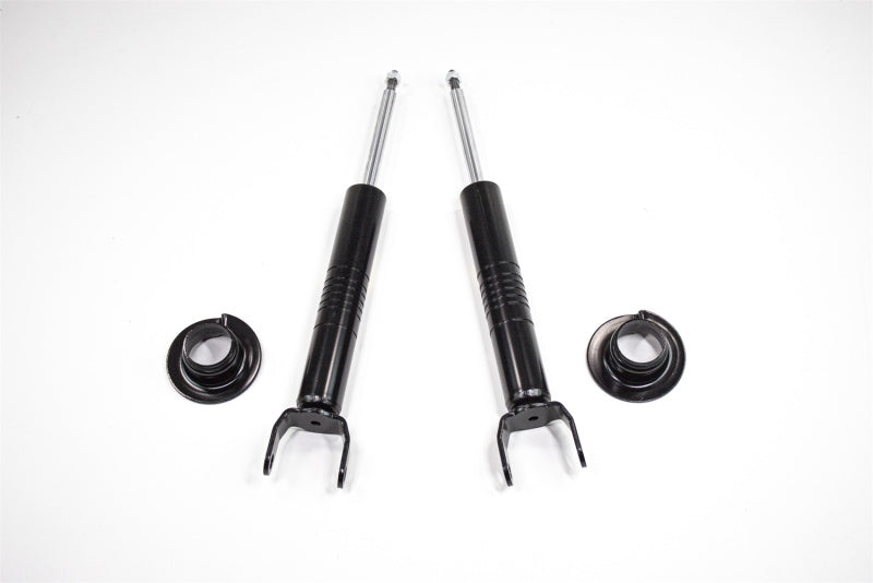 MaxTrac 09-18 RAM 1500 4WD 0-3in Front Adj. Lowering Struts - Pair for offroad performance upgrades.