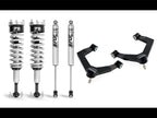 Cognito 19-24 Chevy Silv/Sierra 1500 4WD 1in Perf Ball Joint Leveling Kit w/ Fox PS Coilover 2.0 IFP off road parts