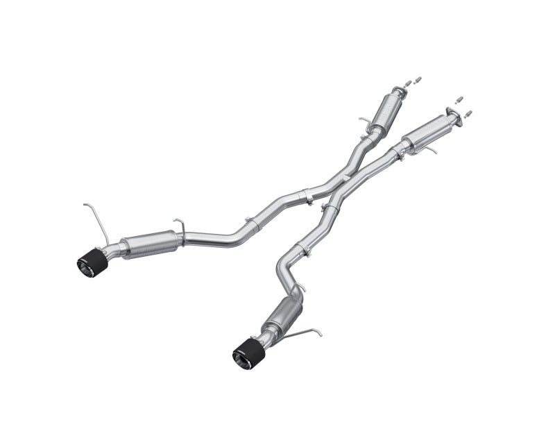 MBRP 2012+ Jeep Grand Cherokee SRT 6.4L 3in Dual Rear Exit T304SS Catback Exhaust - CF Tips Secondary image