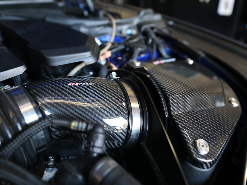 aFe Momentum Black Series Carbon Fiber Pro 5R Air Intake System BMW M5 (F90) 18-19 Secondary image