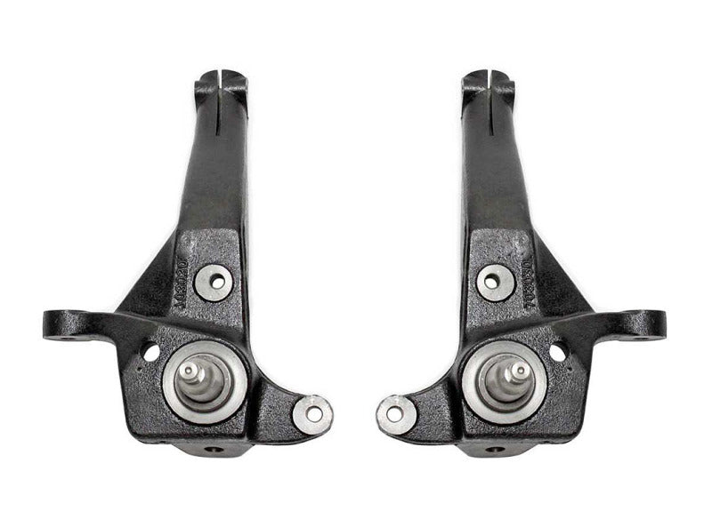 MaxTrac 01-09 Ford Ranger 2WD w/Coil Susp. (Non Stabilitrak) 4in Front Lift Spindles for offroad performance upgrades.