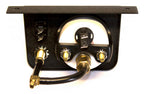Air Lift Single Needle Gauge W/ 2in Lighted Panel - 100 PSI for offroad performance upgrades.