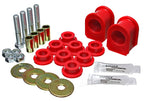 Energy Suspension 05-07 Ford Mustang Red Rear Sway Bar Frame Bushings (Must Reuse All Metal Parts) with hardware