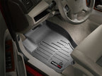 WeatherTech 05-10 Jeep Grand Cherokee Front FloorLiner - Black in vehicle interior