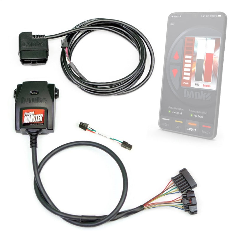 Banks Power Pedal Monster Kit (Stand-Alone) - Molex MX64 - 6 Way - Use w/Phone Secondary image
