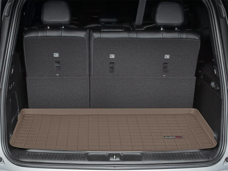 WeatherTech 22-22 Jeep Grand Wagoneer Cargo Liners - Tan Secondary image