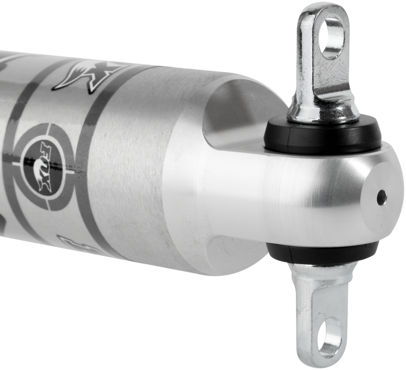 Fox 97-06 Jeep TJ 2.0 Performance Series 9.1in. Smooth Body IFP Rear Shock (Aluminum) / 4-6in. Lift close-up view