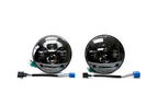 DV8 Offroad 07-18 Jeep Wrangler JK LED Projector Headlights for offroad lighting upgrades