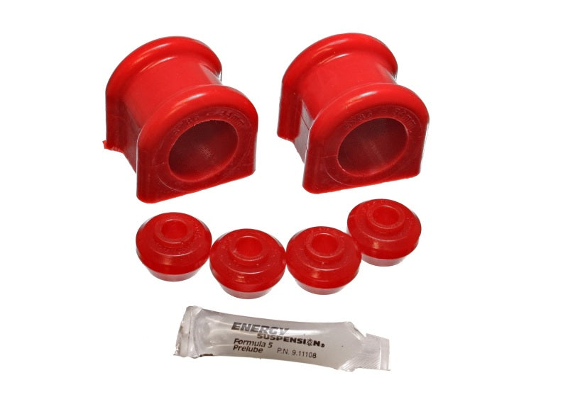 Energy Suspension 02-05 Dodge Ram 1500 2WD Red 34mm Front Sway Bar Bushing Set for offroad performance upgrades.