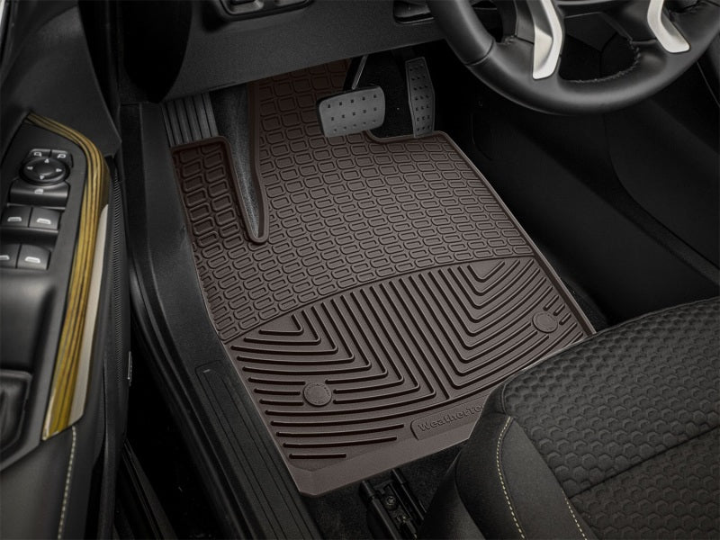 WeatherTech 2017+ GMC Acadia/Acadia Denali Front Rubber Mats - Cocoa Secondary image