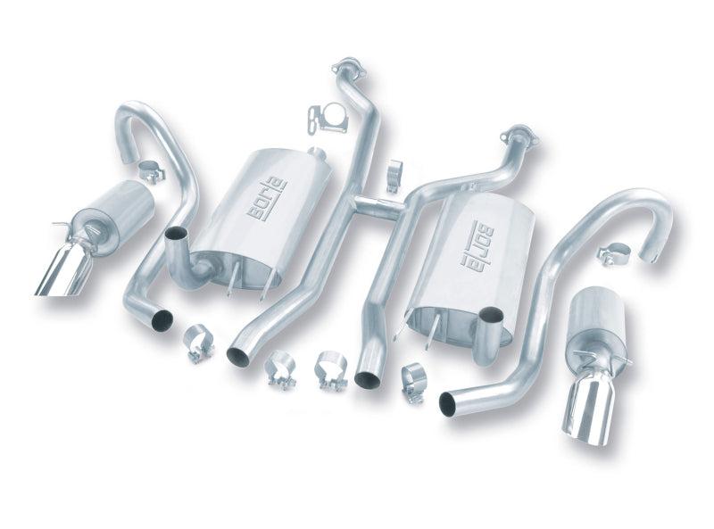 Borla 94-95 Chevy Impala SS / 94-96 Caprice Classic SS H-Pipe Catback Exhaust System parts and components Main image
