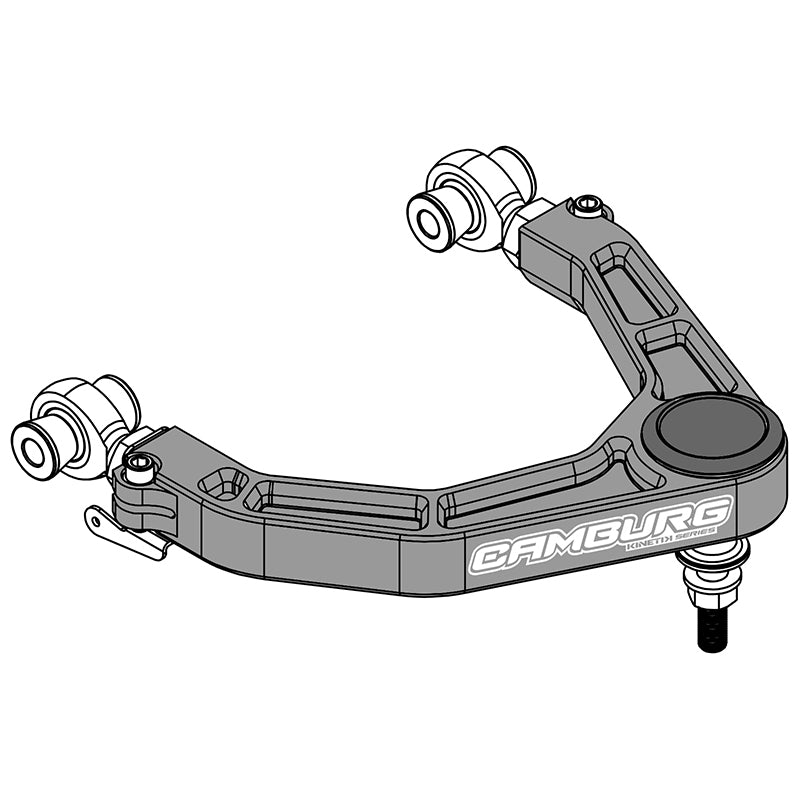 Camburg Ford Raptor 17-23 KINETIK V2 Performance Billet Uniball Upper Arms (Gold) Secondary image