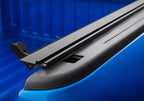 BAK 19-24 Dodge Ram (w/o Ram Box) Revolver X4ts 5.7ft Bed Cover w/T-Slot Rails close-up view