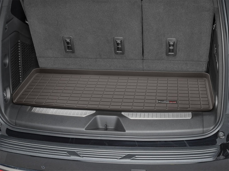 WeatherTech 2021-2021 Chevrolet Tahoe (Behind 3rd Row Seating) Cargo Liners - Cocoa Secondary image